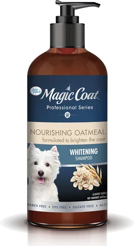 Vista 10 de Four Paws Magic Coat Professional Series Champú hipoalergénico nutritivo de avena para perros, lavado hidratante para perros para piel seca