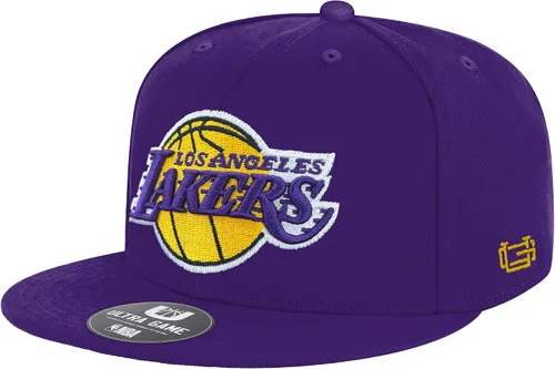 Vista 22 de Ultra Game Gorra de béisbol negra Ultimate oficial de sarga con broche a presión de la NBA para hombres