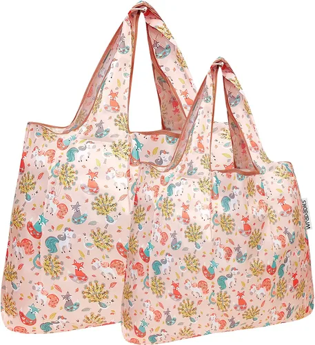 Vista 40 de Bowbear Bolsa de compras reutilizable de nylon plegable