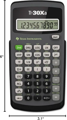 Vista 10 de Texas Instruments TI 30Xa Calculadora científica