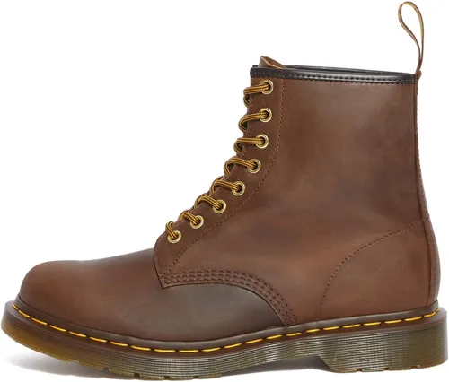 Vista 14 de Dr. Martens, Botas industriales ligeras para mujer Maple Zip con puntera de acero Negro