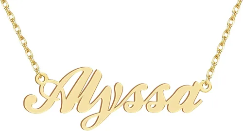 Vista 224 de Personalized Custom Name Pendant Necklace Stainless Steel for Women