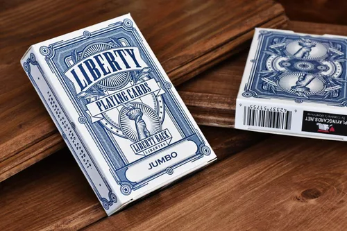 Vista 3 de Liberty - Juego de 6 barajas de cartas jumbo