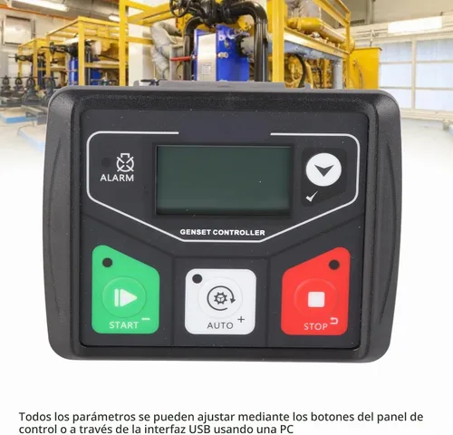 Vista 6 de Controlador electrónico del generador DC30D Panel de control Panel de control automático del grupo electrógeno para el generador para el motor
