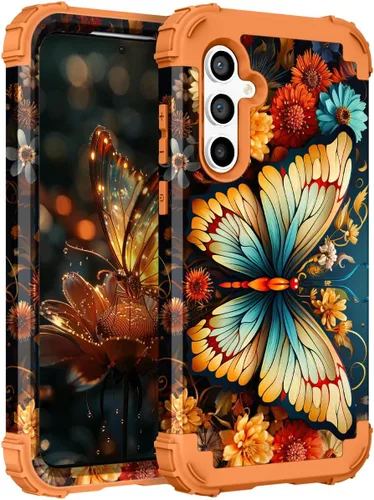 Vista 36 de Hocase Funda para Galaxy S20 FE 5G, Protección resistente a prueba de golpes, goma de silicona suave + parachoques de plástico duro, funda
