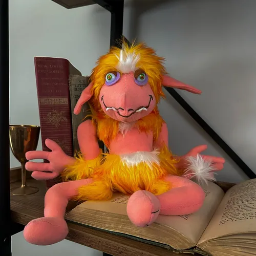 Vista 2 de Toy Vault Jim Henson Muñeco de felpa Firey de Laberinto