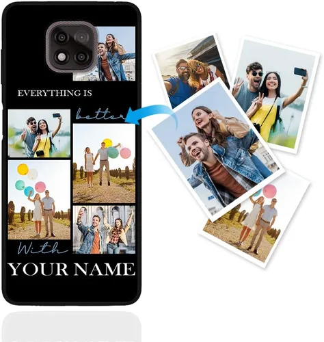 Vista 10 de Funda de teléfono personalizada para Moto G Power 2021, [NO para Moto G Power] [NO para Moto G Power 2022], funda para teléfono con fotos, funda