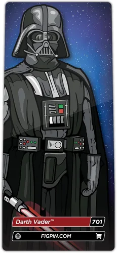 Vista 3 de FiGPiN Star Wars A New Hope - Darth Vader (701), pin esmaltado, pin coleccionable