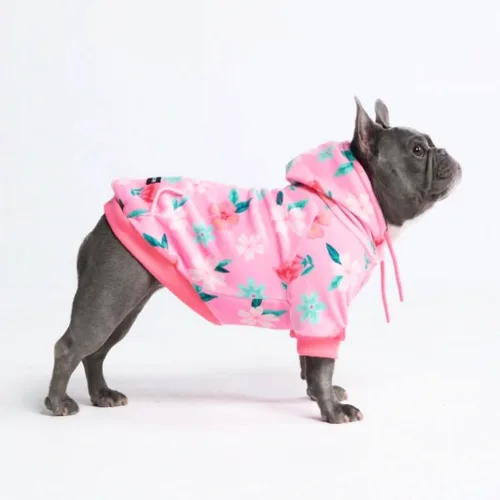 Vista 87 de Spark Paws Sudadera con capucha para perro, suéter de primera calidad para perros pequeños, medianos y grandes Trajes cálidos para bulldogs