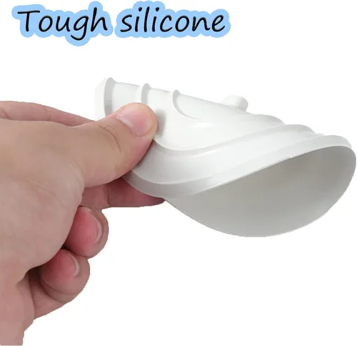 Vista 2 de Tapón de silicona para desagüe de bañera de 4.5 pulgadas, tapón universal para fregadero y enchufe de viaje para cocinas, baños y lavanderías