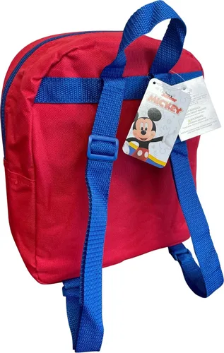 Vista 4 de Ruz Mickey Mouse Toddle Boy - Mochila pequeña de 12 pulgadas (rojo y azul), rojo- azul , Moderno
