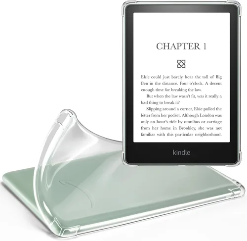 Vista 17 de iDLEHANDS Funda magnética transparente para Kindle Paperwhite de 7" de 12ª generación 2024 y Kindle Colorsoft - con AirBag compatible con iPhone