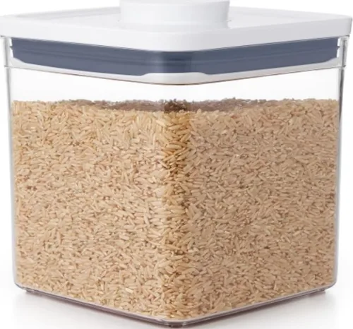 Vista 19 de OXO Good Grips POP - Recipiente hermético de almacenamiento de alimentos - Caja Grande Mini 1.1 Qt Ideal para bolsitas de té, suministros
