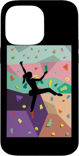 Vista 21 de Cute Colorful Rock Climbing Bouldering Wall Climber Case for iPhone 17