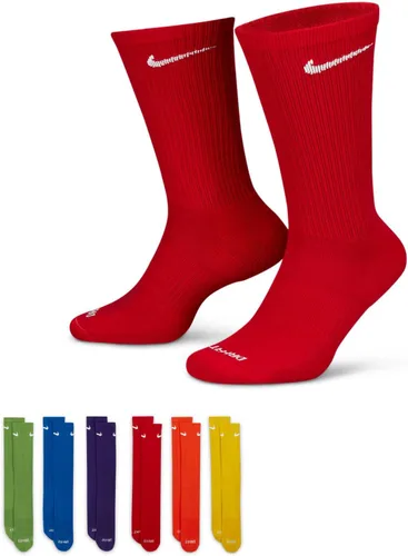 Vista 3 de Nike Performance - Calcetines deportivos acolchados con bolsa (6 pares)