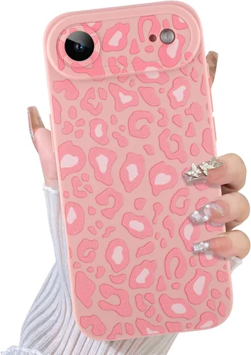 Vista 62 de TEAUGHT Compatible con iPhone 11 Funda con patrón lindo estampado de leopardo negro guepardo + protector de pantalla a prueba de golpes, funda