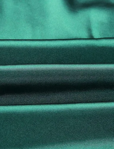 Vista 5 de xxxiticat - Vestido con tirantes delgados, de satén, sin mangas, para cócteles, playa y fiestas, con cuello caído, vestido de longitud media