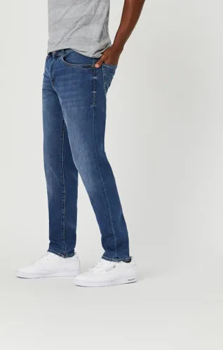 Vista 8 de Mavi Jake - Jeans ajustados de tiro regular para hombre, mid foggy williamsburg