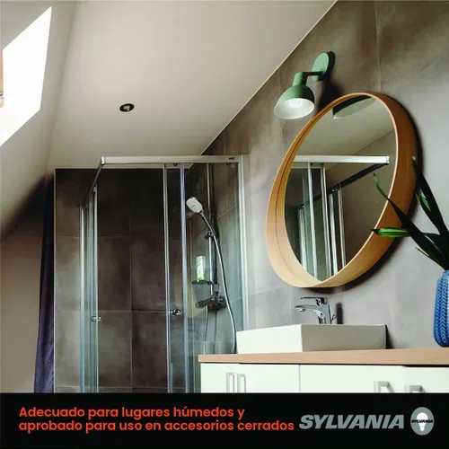 Vista 7 de Sylvania - Bombilla de filamento LED transparente A19, 6.5 W, regulable, 800 LMS, base media, 2700 K, blanco suave, paquete de 2 (42170)