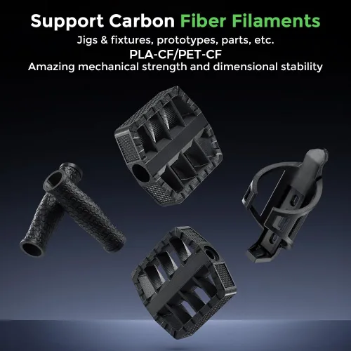 Vista 4 de Creality K1C 3D Printer Support Carbon Fiber Filament Auto Leveling