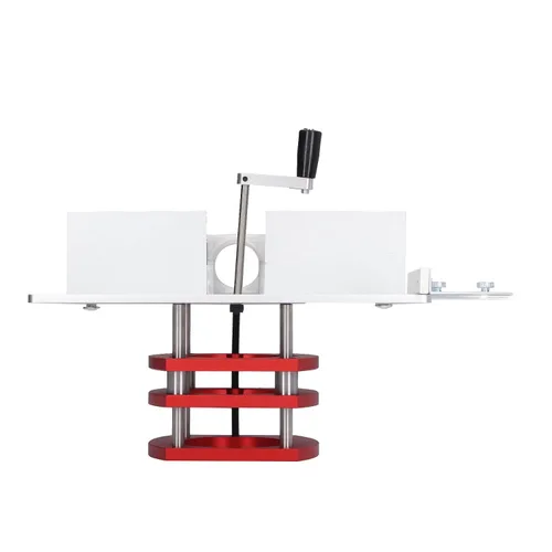 Vista 8 de Elevador de enrutador de precisión, elevación de enrutador y enrutador de carpintería, placa de inserción de mesa con placa superior, elevación