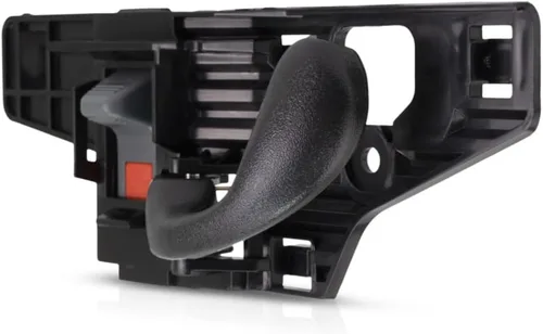 Vista 4 de Para Chevy S10 1999-2004 Manija de puerta interior delantera lado del conductor negro Con botón de bloqueo de puerta Recorte: todos