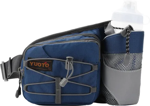 Vista 14 de Waist Pack with Water Bottle Holder for Running Walking Hiking Fanny Pack Hydration Belt