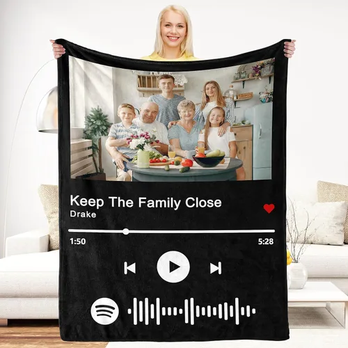 Vista 22 de Regalos de Beat Mom Ever, mantas personalizadas con fotos, mantas personalizadas con imagen para mamá de hija, hijo, a mi mamá, amante o esposa