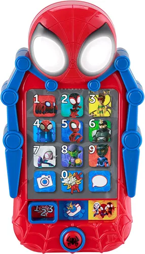 Vista 5 de Blippi - Teléfono de juguete para niños pequeños con juegos de aprendizaje