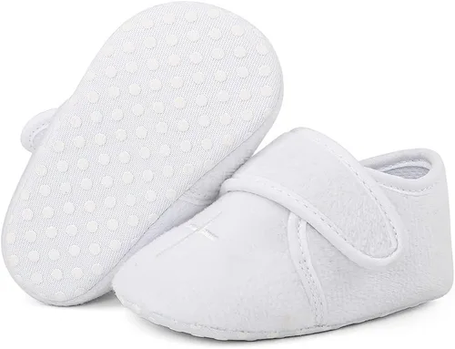 Vista 3 de Zapatos de bautizo con suela premium para bebés y niños pequeños