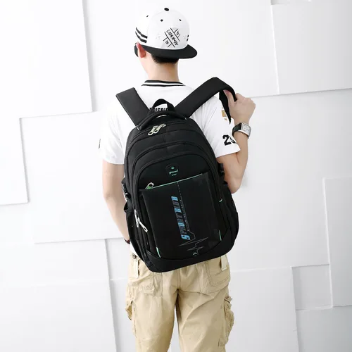 Vista 2 de goldwheat Mochilas escolares para estudiantes, mochila casual para viajes, mochila de viaje para adolescentes y niños, Computadora portátil
