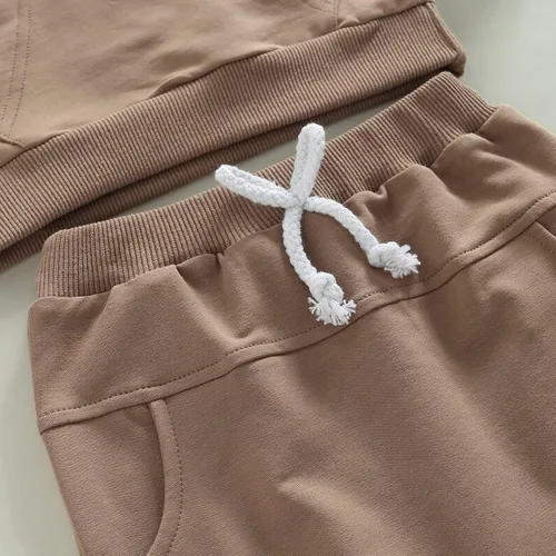 Vista 7 de Mubineo Conjunto de sudadera de manga larga para bebé niño y niña, para otoño e invierno