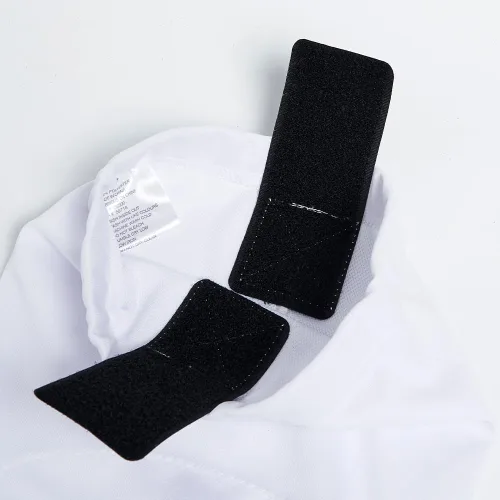 Vista 4 de EALER HS100 Series Team Color Dry Fit Calcetines de hockey sobre hielo para niños jóvenes a adultos mayores y jóvenes a adultos, Xw091#blanco