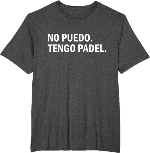 Vista 26 de Camiseta de jugador divertido No Puedo Tengo Padel Hobby