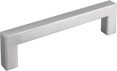 Vista 38 de Goldenwarm 1 paquete de manija cuadrada negra para cajones de gabinete de barra, de acero inoxidable, herrajes modernos para gabinetes de cocina
