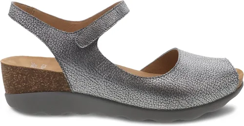 Vista 6 de Dansko Marcy - Sandalias de cuña con cierre de velcro para mujer - Cómodas sandalias de cuña con soporte de arco - Correa ajustable de velcro