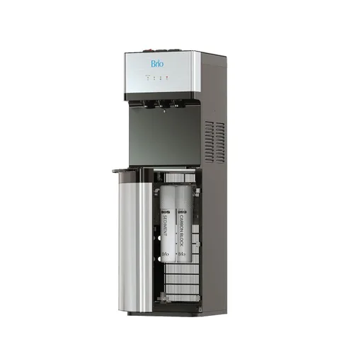 Vista 11 de Brio Dispensador de enfriador de agua sin botella con filtros de 4 etapas (incluidos) elimina PFAS y microplásticos para agua potable limpia Negro