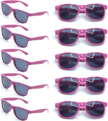 Vista 9 de 10 lentes de sol de boda personalizados a granel para invitados de fiesta, lentes de sol con logotipo personalizado para mujeres y hombres, regalos