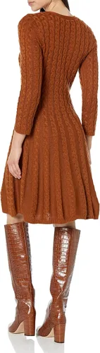 Vista 2 de Jessica Howard Vestido corto de manga suave y acampanado para mujer