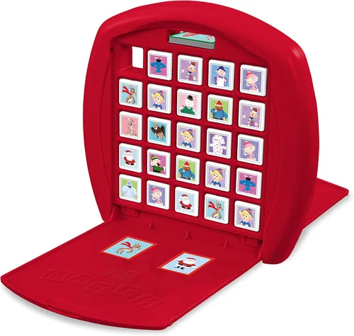 Vista 3 de Top Trumps Match Game Rudolph - Juegos de mesa familiares para niños y adultos - Juego a juego y juego de memoria - Divertidos juegos para niños