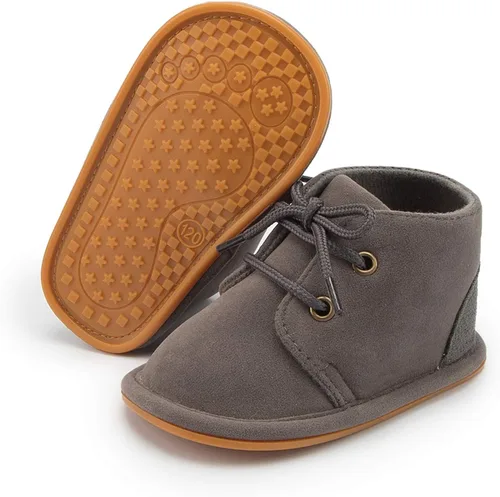 Vista 2 de Zapatos deportivos de lona antideslizantes para bebés y niños pequeños, zapatos de cuna para recién nacidos