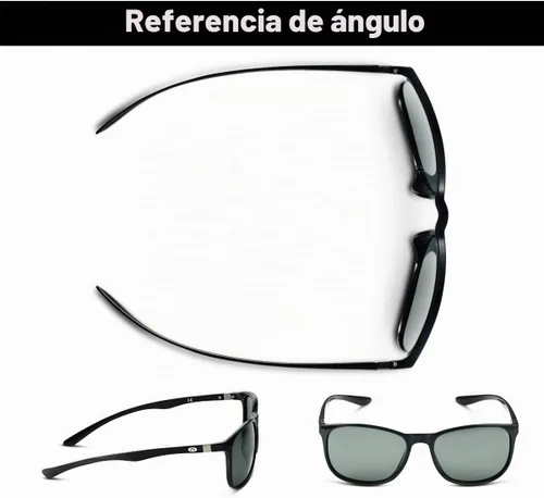 Vista 5 de Flying Fisherman Gafas de sol polarizadas UNA con bloqueador UV AcuTint para pesca y deportes al aire libre Marco negro/lentes ahumados