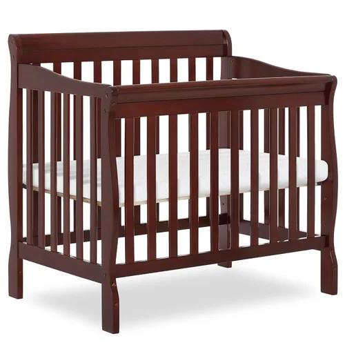 Vista 11 de Dream On Me Aden, Mini cuna convertible 4 en 1 en color negro, con certificado Greenguard Gold GREENGUARD Gold, ASTM/CPSC Compliant, BSA Verified