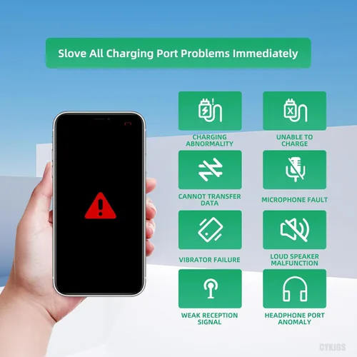 Vista 4 de Para iPhone Xs Max Puerto de Carga de Reemplazo Blanco OEM Auriculares Jack USB Carga Dock Conector Asamblea Micrófono Antanna Flex Cable
