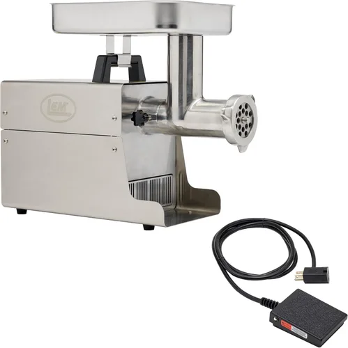 Vista 15 de Molinillo de carne eléctrico Big Bite de acero inoxidable, marca LEM Products