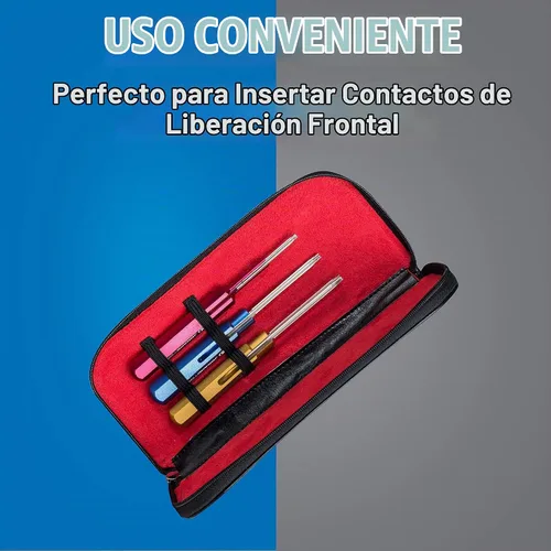Vista 2 de Jonard Tools Kit de herramientas de inserción de conector KA-260, 3 piezas