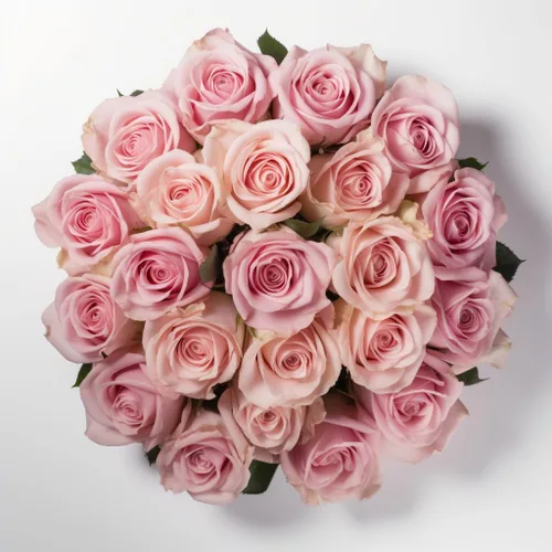 Vista 45 de GlobalRose Ramo de 50 rosas surtidas, rosas de origen responsable, flores frescas, ramo fresco de flores seleccionadas a mano para el día