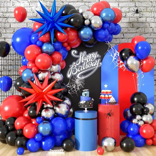 Vista 18 de Kit de Arco de Globos Paready Graduación 2025, 120 Piezas de Arco de Globos Graduación Negro y Dorado, Globos de Confeti Negro y Dorado Metálicos