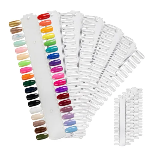 Vista 9 de Beauticom - Palillos transparentes para uñas (cantidad: 100 piezas)