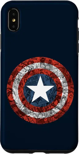 Vista 11 de Marvel Funda de escudo cómico del Capitán América para iPhone 17